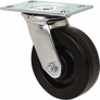 Standard 6-inch caster with black wheels
