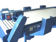 roller grading table for food sorting